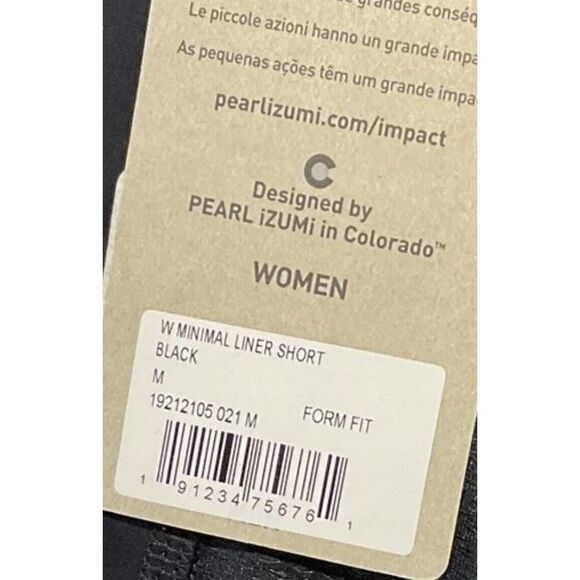 Pearl Izumi Minimal Liner Short - Women’s Medium Black - Picture 7 of 7